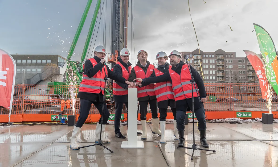 Start bouw van de 242 appartementen Highlight & Lumen is een feit!