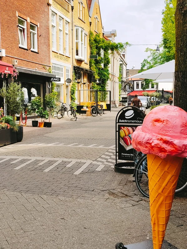 IJsje eten op de Kleine Berg