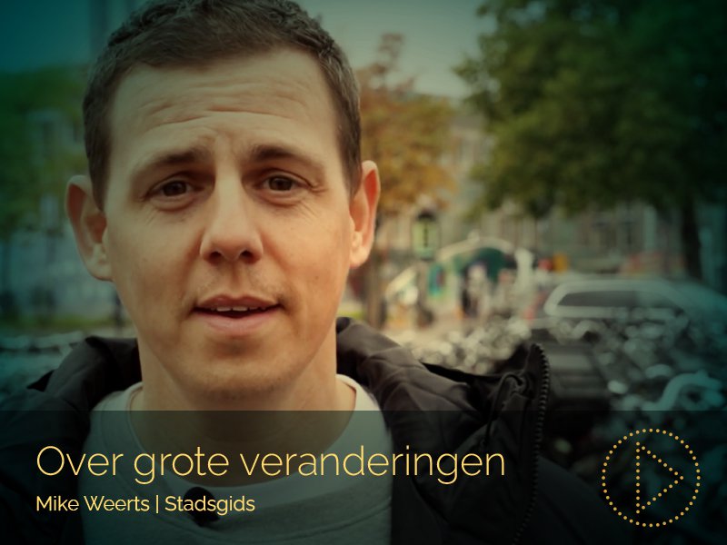 Stadsgids Mike Weerts vertelt over de grote veranderingen rondom Eindhoven Centraal